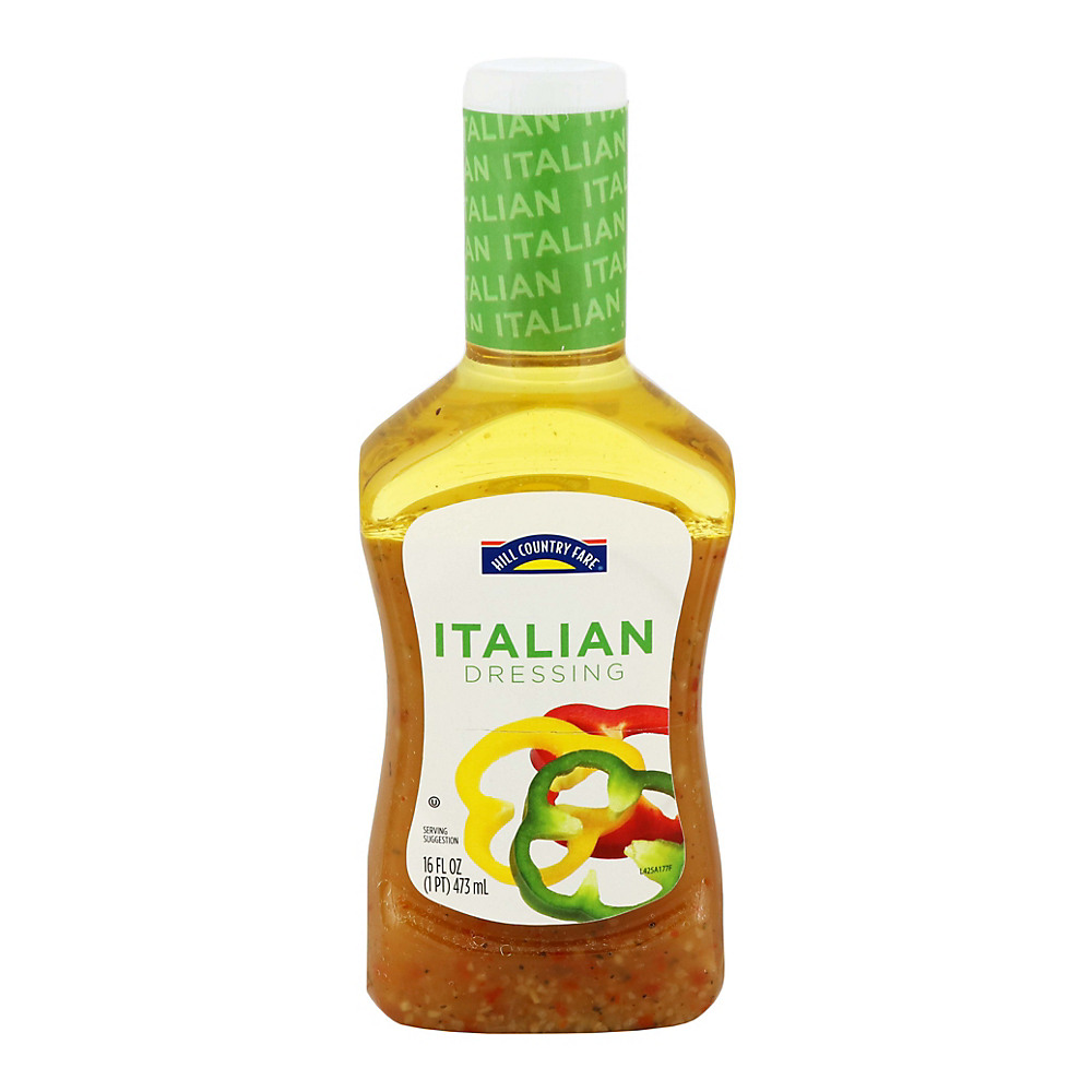 Calories in Hill Country Fare Italian Dressing, 16 oz