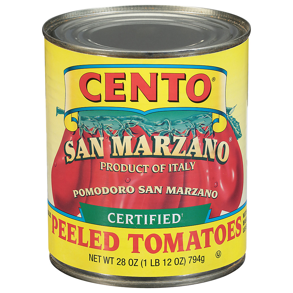 Calories in Cento San Marzano Certified Peeled Tomatoes, 28 oz