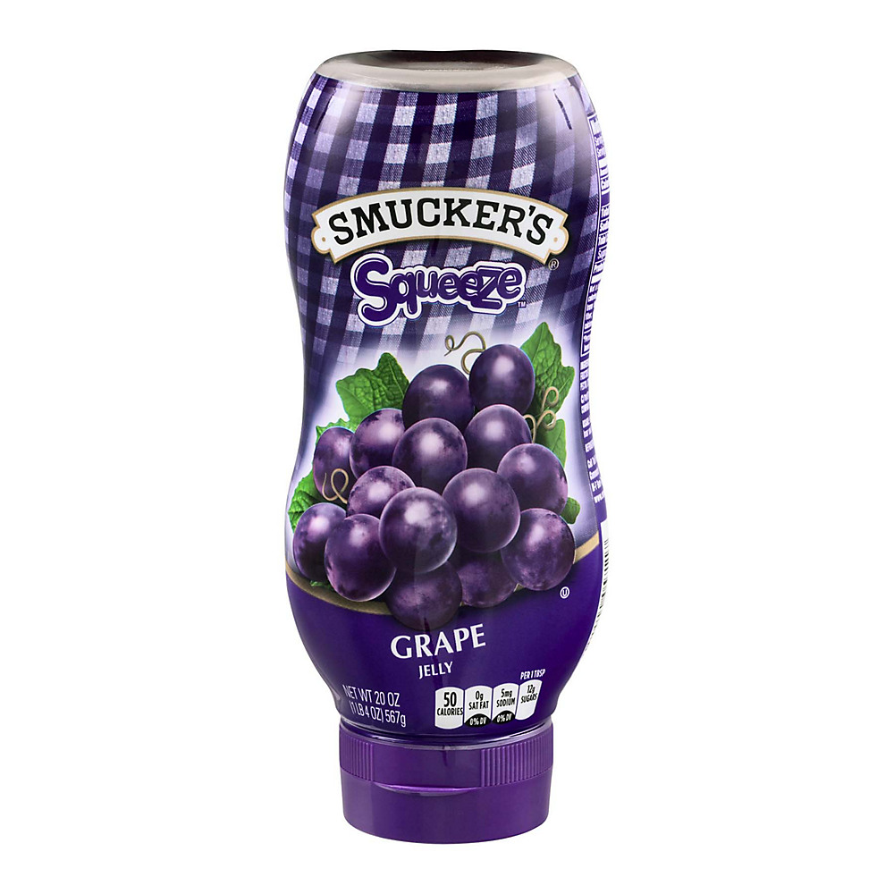 Calories in Smucker's Squeeze Grape Jelly, 20 oz