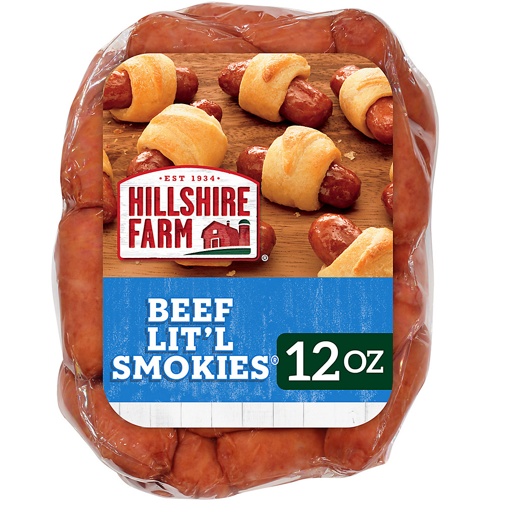 Calories in Hillshire Farm Beef Lit'l Smokies Smoked Sausage, 12 oz