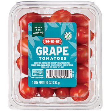 H-E-B Fresh Grape Tomatoes, 10 oz