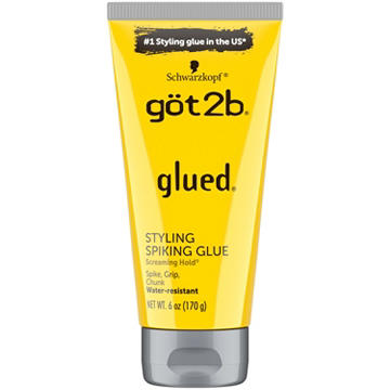 Got2b Glued Styling Spiking Hair Gel, 6 oz