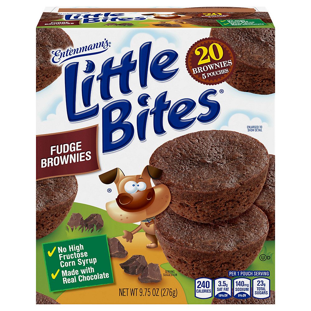 Calories in Entenmann's Little Bites Fudge Brownies, 5 ct
