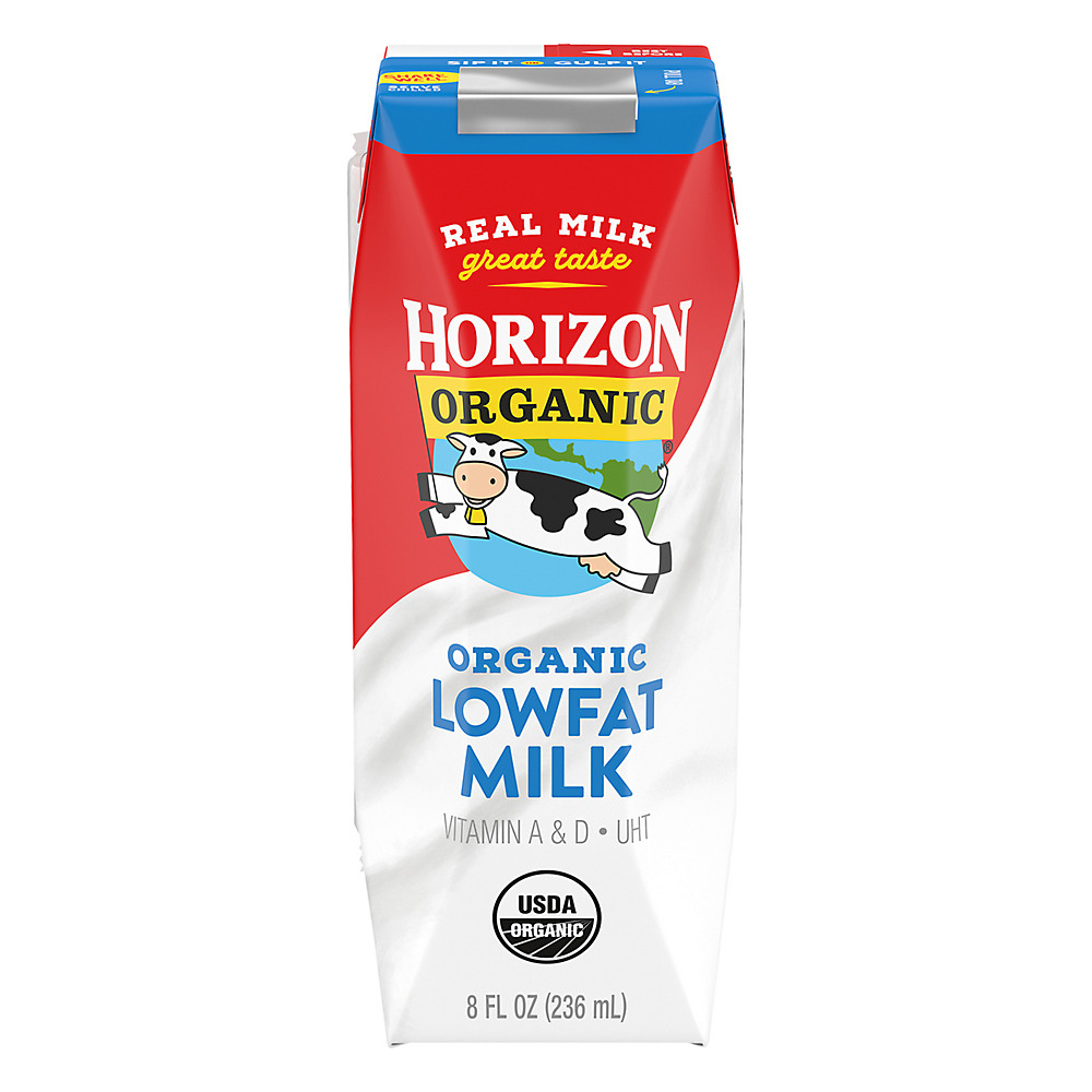Calories in Horizon Organic 1% Lowfat Milk  , 8 oz