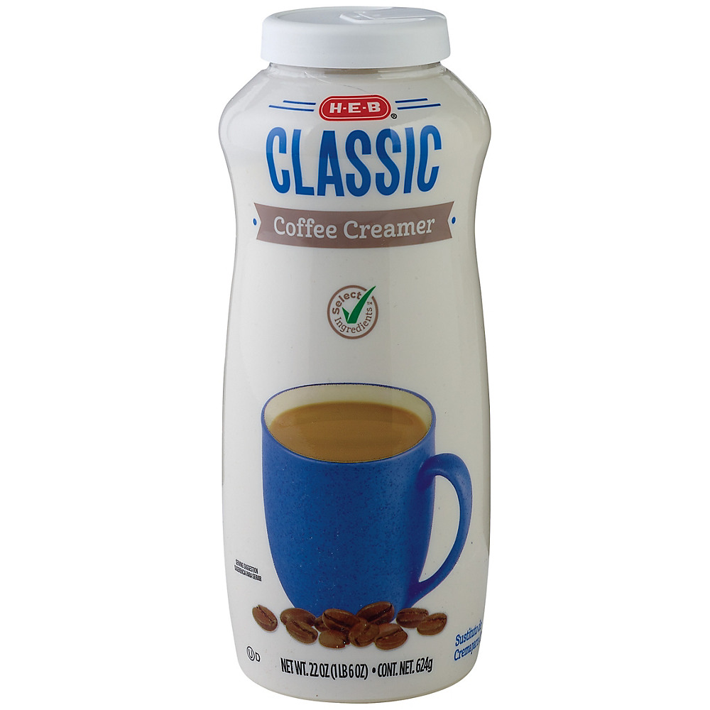 Calories in H-E-B Classic Powdered Coffee Creamer, 22 oz