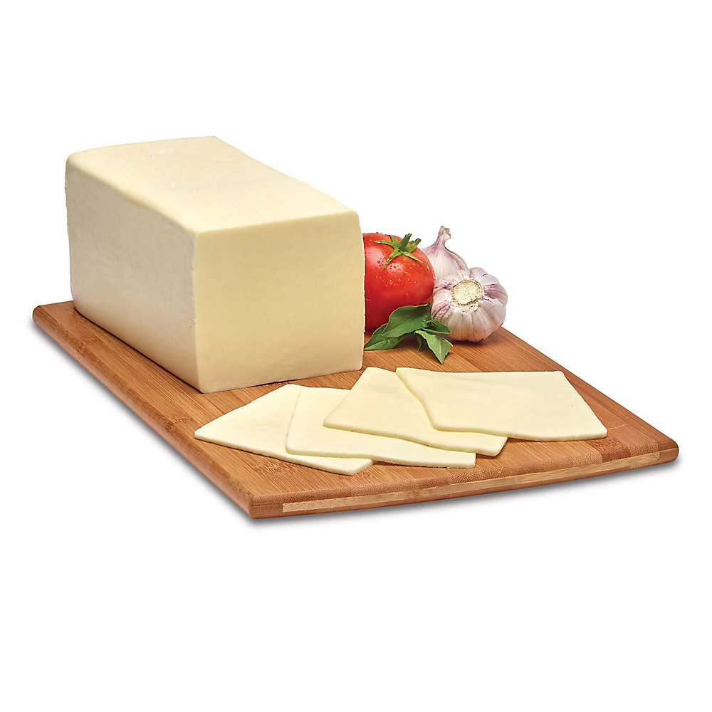 Calories in H-E-B Whole Milk Mozzarella Cheese, Sliced, lb