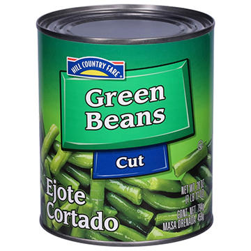 Hill Country Fare Cut Green Beans, 28 oz