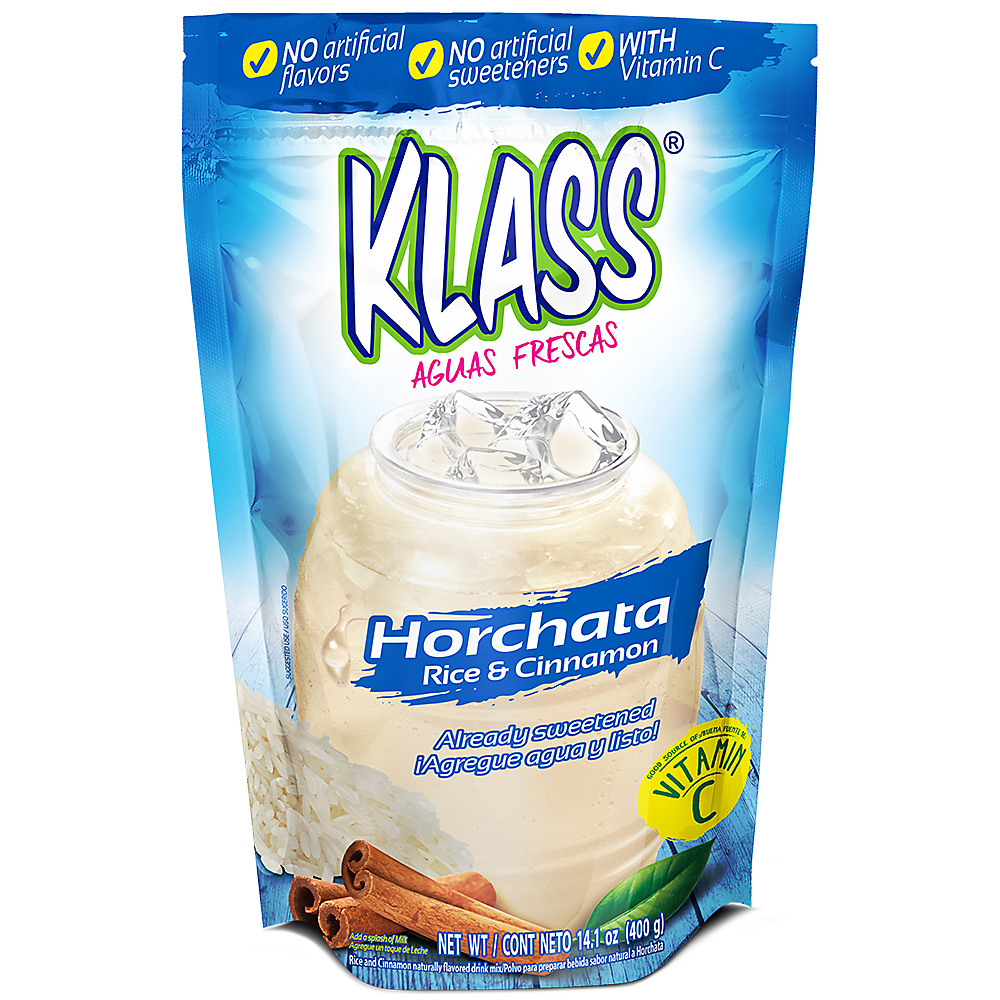 Calories in Klass Horchata  Drink Mix, 14.1 oz
