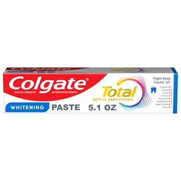 Colgate Total Toothpaste - Whitening, 5.1 oz