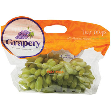 Grapery Fresh Tear Drops Grapes, Avg. 1.75 lbs