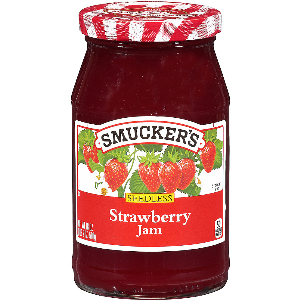 Calories in Smucker's Seedless Strawberry Jam, 18 oz