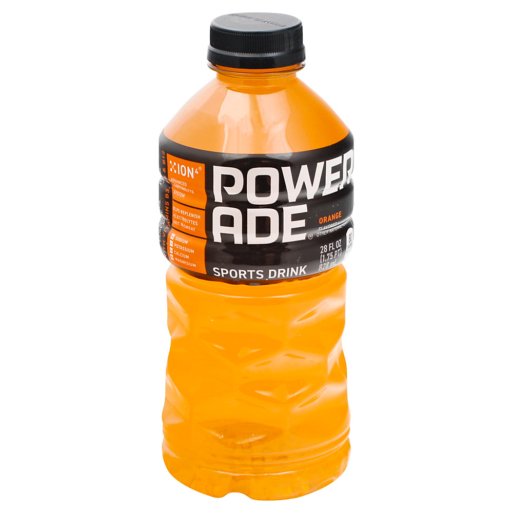 Calories in Powerade Orange Sports Drink, 28 oz
