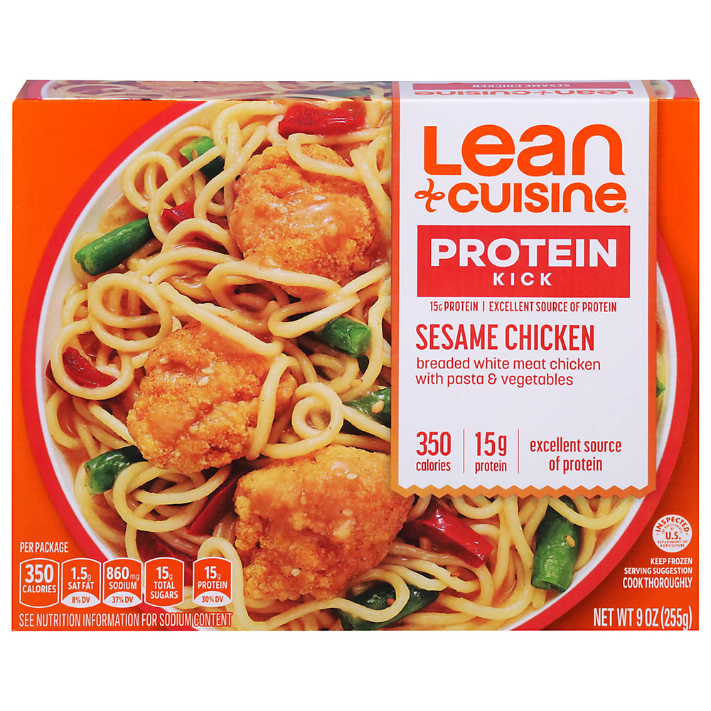 Calories in Lean Cuisine Savory Sesame Chicken & Vegetables, 11 oz