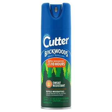Cutter Backwoods Insect Repellent Aerosol Spray, 6 oz