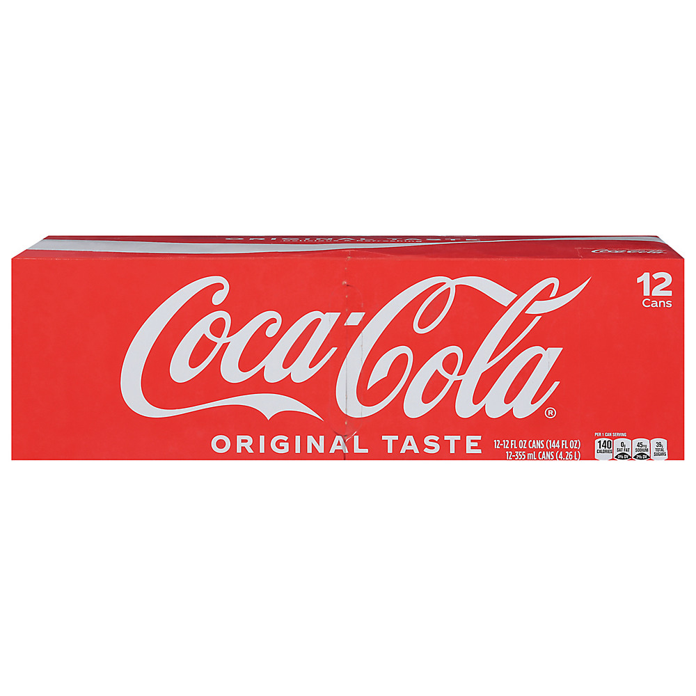 Calories in Coca-Cola Classic Coke 12 oz Cans, 12 pk