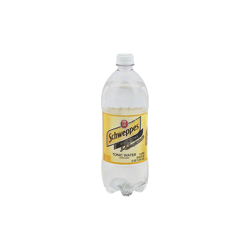 Calories in Schweppes Tonic Water, 33.8 oz