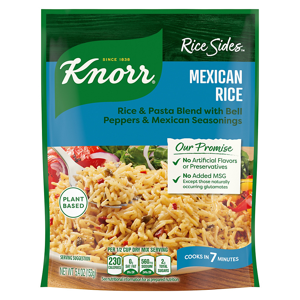 Calories in Knorr Fiesta Sides Mexican Rice, 5.4 oz
