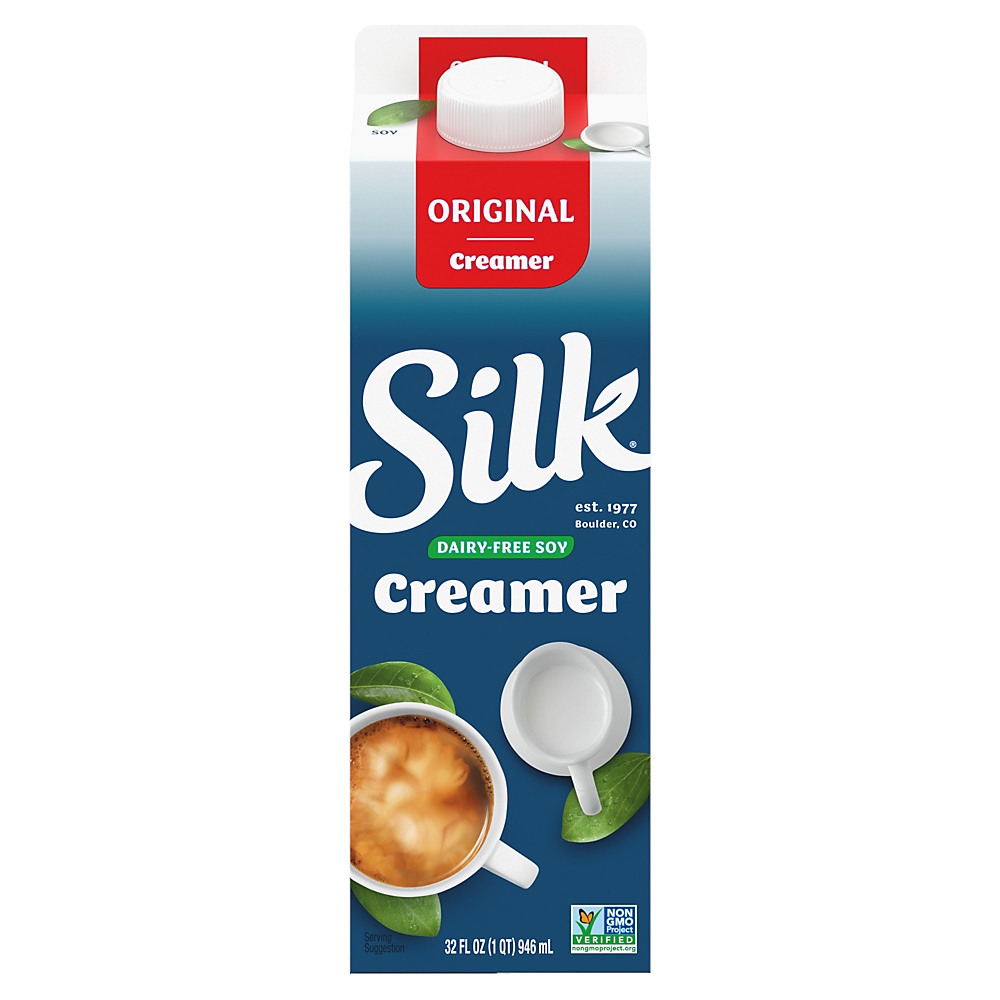 Calories in Silk Original Soy Creamer , 32 oz