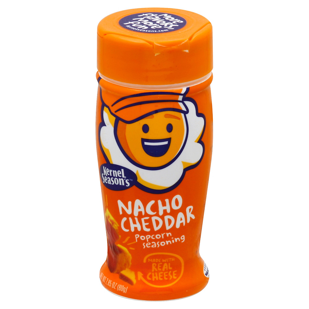 Calories in Kernel Season's Nacho Cheddar Popcorn Seasoning, 2.85 oz