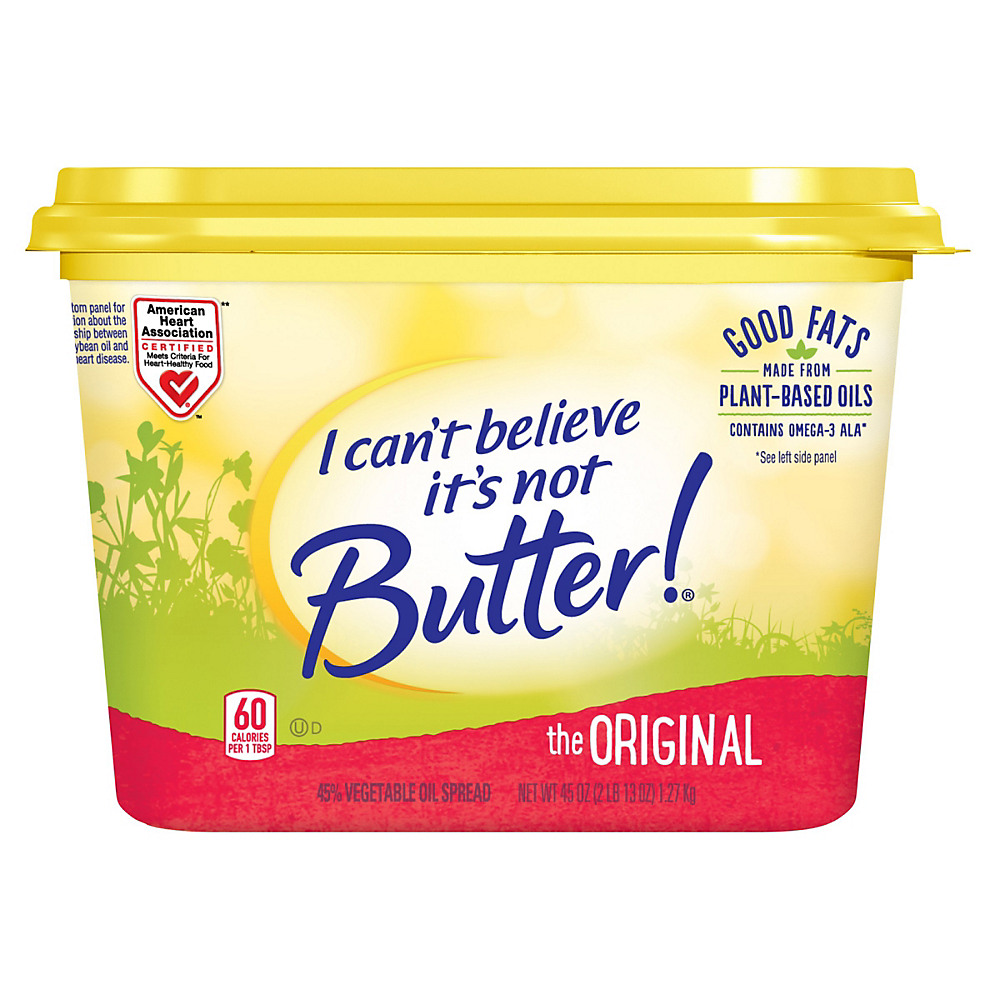 Calories in I Can't Believe It's Not Butter! Original Spread, 45 oz