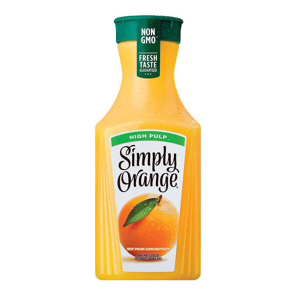 Calories in Simply High Pulp 100% Orange Juice, 52 oz