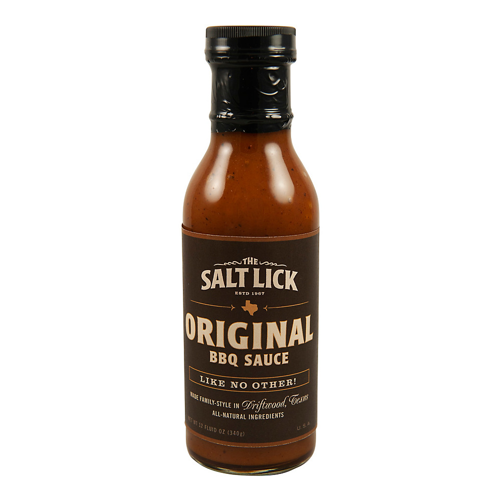 Calories in The Salt Lick Original Recipe Bar-B-Que Sauce, 12 oz