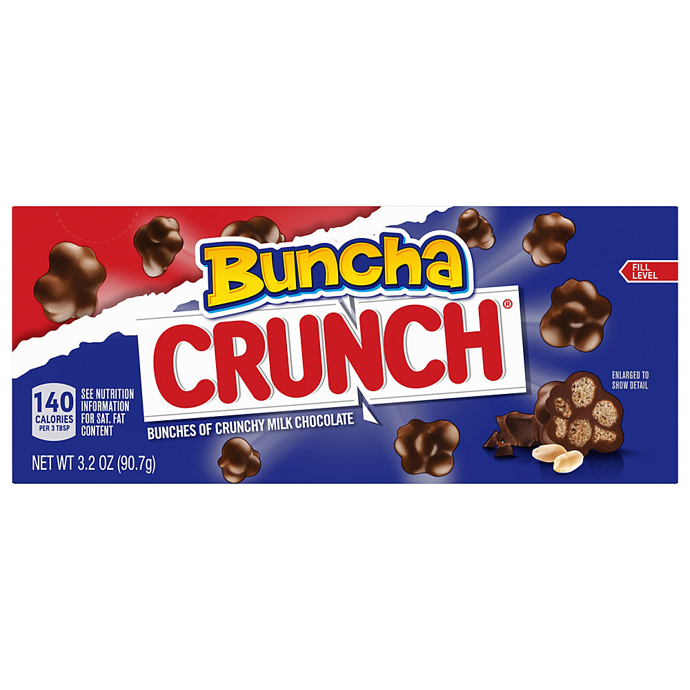 Calories in Nestle Buncha Crunch Candy Theater Box, 3.2 oz