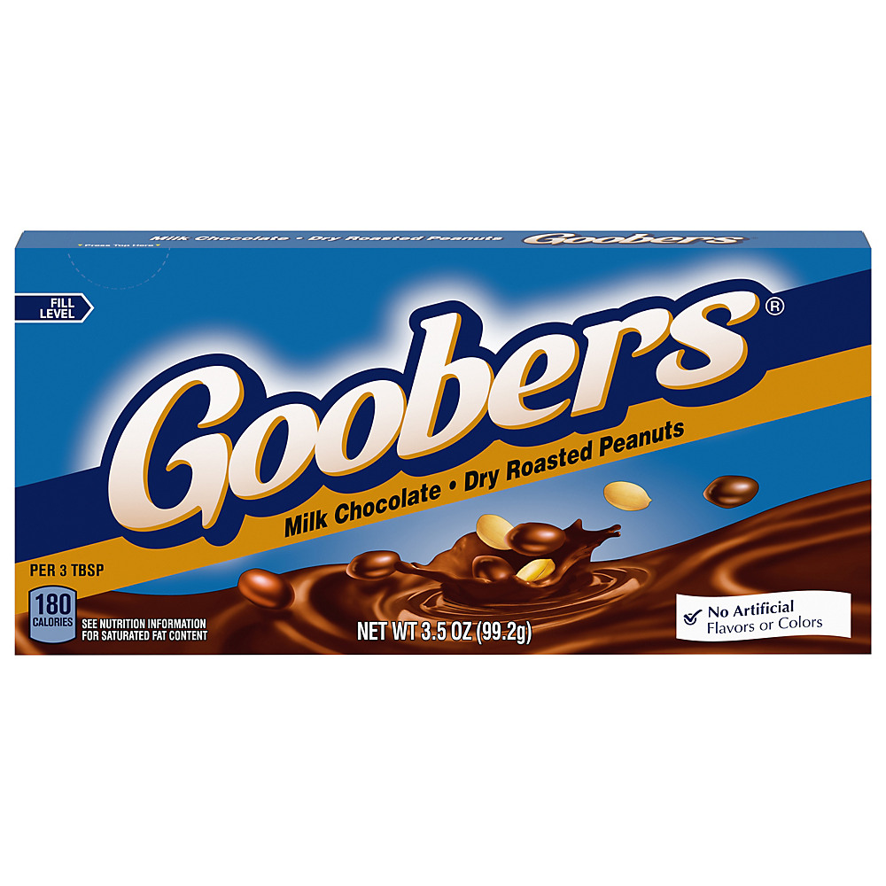 Calories in Nestle Goobers Milk Chocolate Candy Theater Box, 3.5 oz