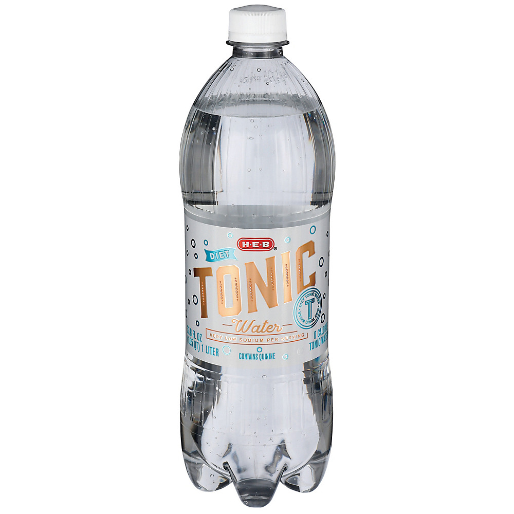 Calories in H-E-B Diet Tonic Water, 1 L