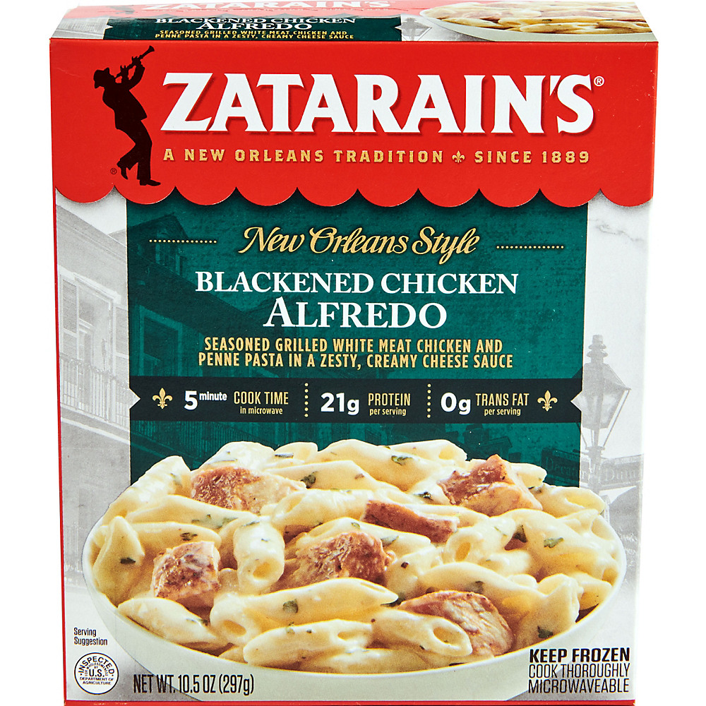 Calories in Zatarain's Blackened Chicken Alfredo, 10.5 oz