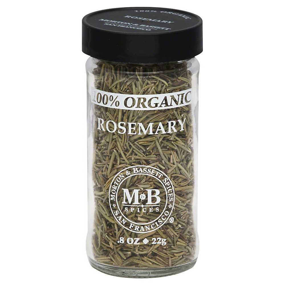 Calories in Morton & Bassett 100% Organic Rosemary, .8 oz