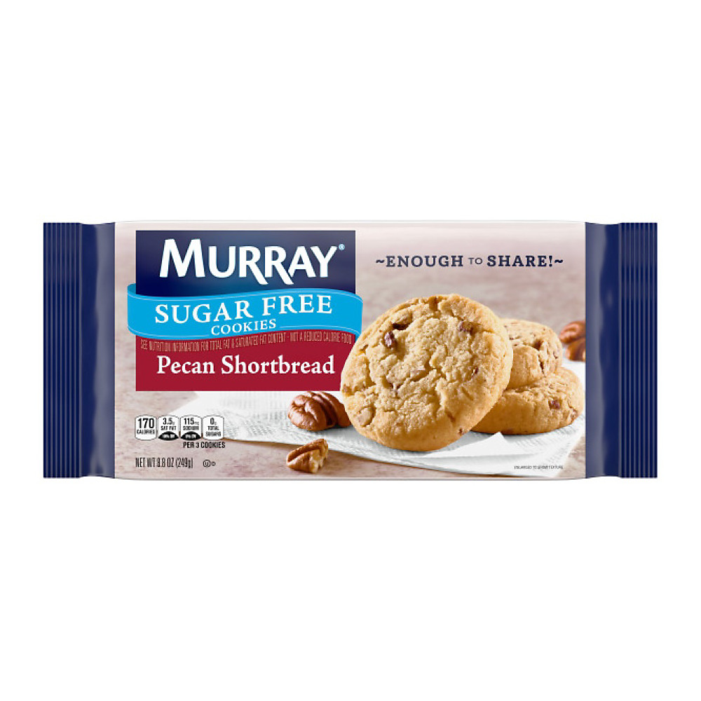 Calories in Murray Sugar Free Pecan Shortbread Cookies, 8.8 oz