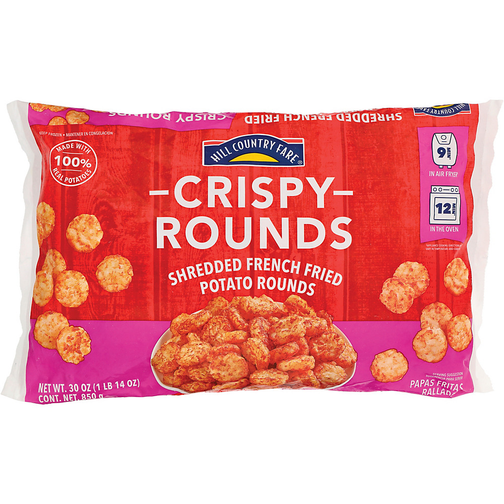 Calories in Hill Country Fare Crispy Rounds, 30 oz