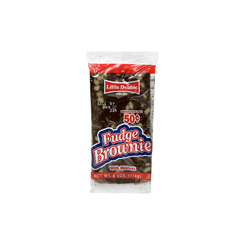 Calories in Little Debbie Fudge Brownie With Walnuts, 4 oz