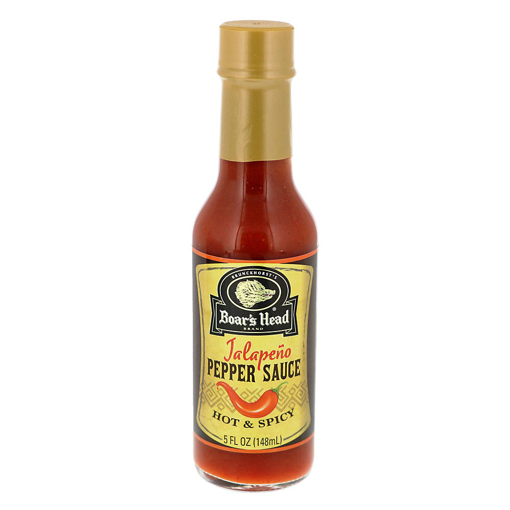 Calories in Boar's Head Jalapeno Pepper Sauce, 5 oz