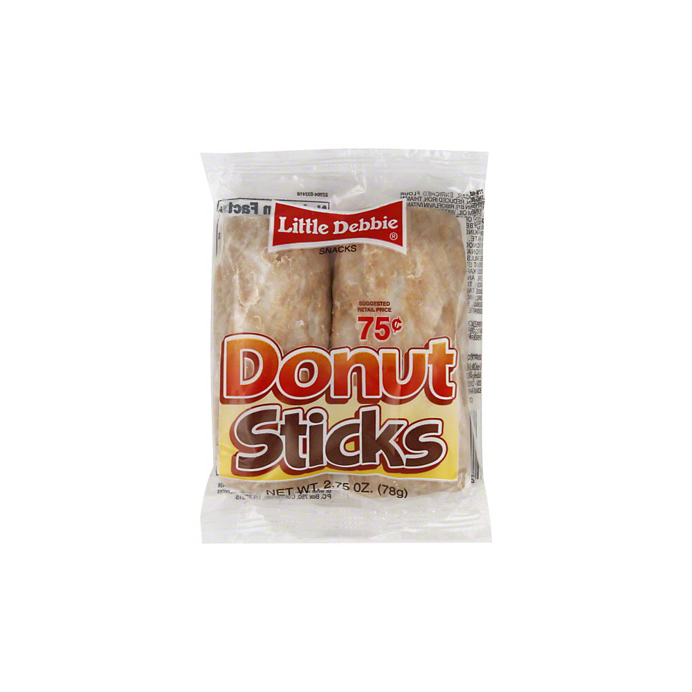 Calories in Little Debbie Donut Sticks, 2.75 oz