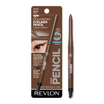 Revlon ColorStay Eyeliner Pencil, 203 Brown