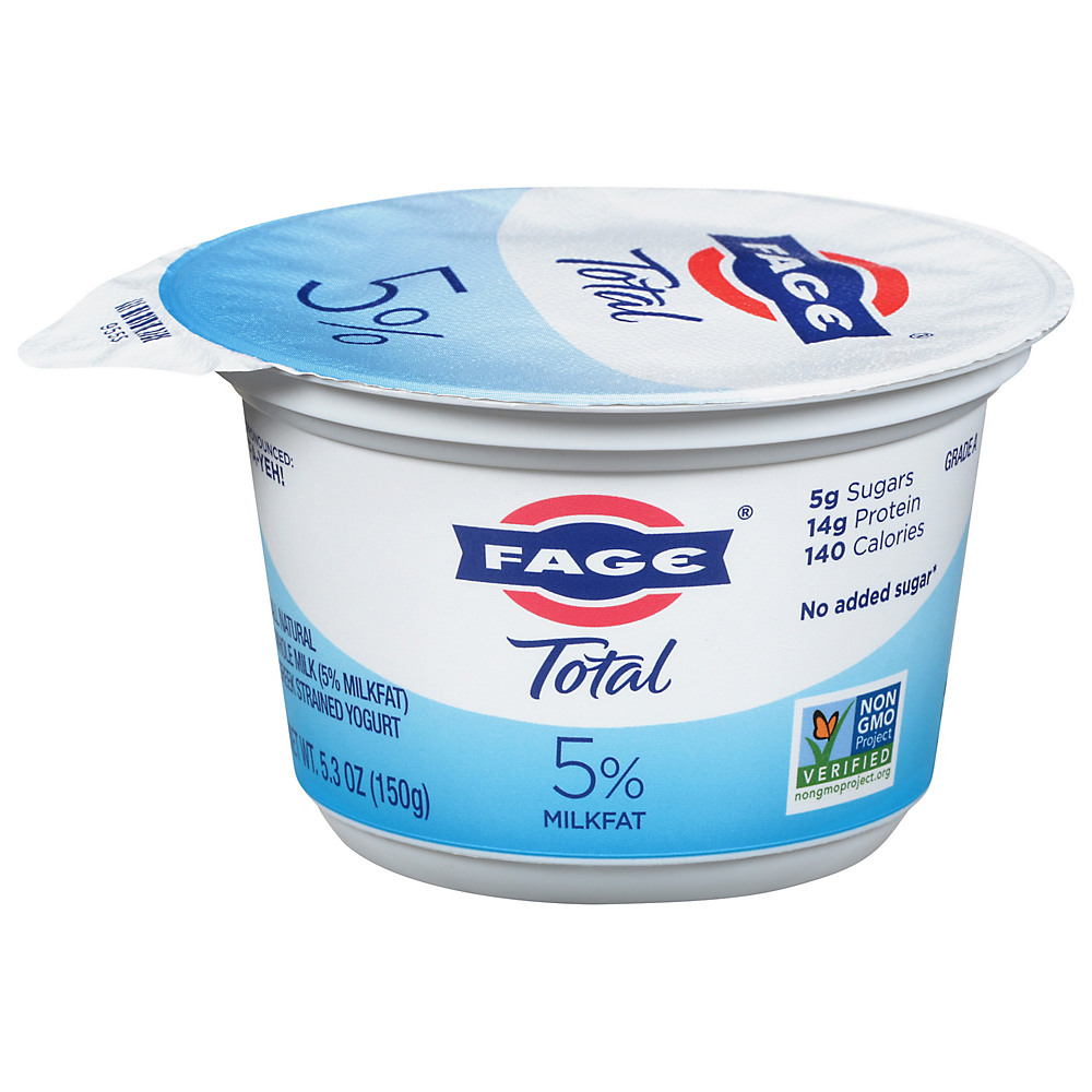 Calories in Fage Total Yogurt Plain, 7 oz