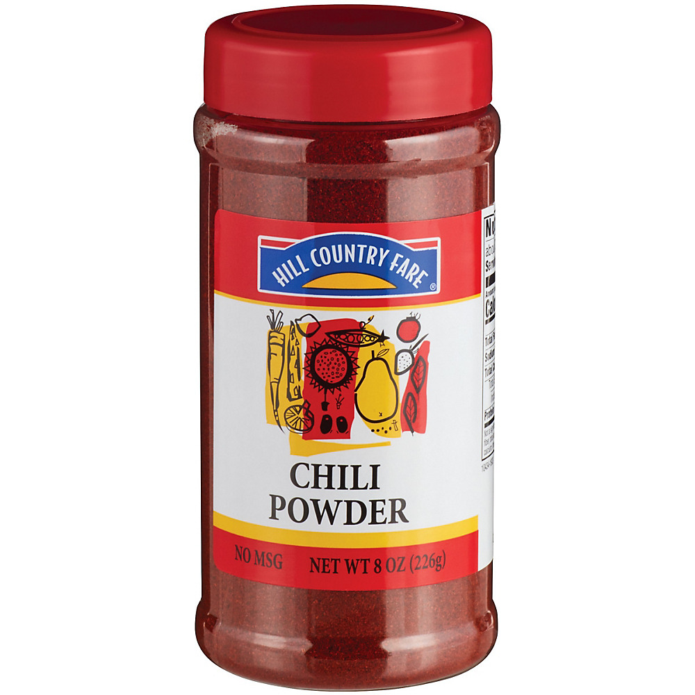 Calories in Hill Country Fare Chili Powder, 8 oz