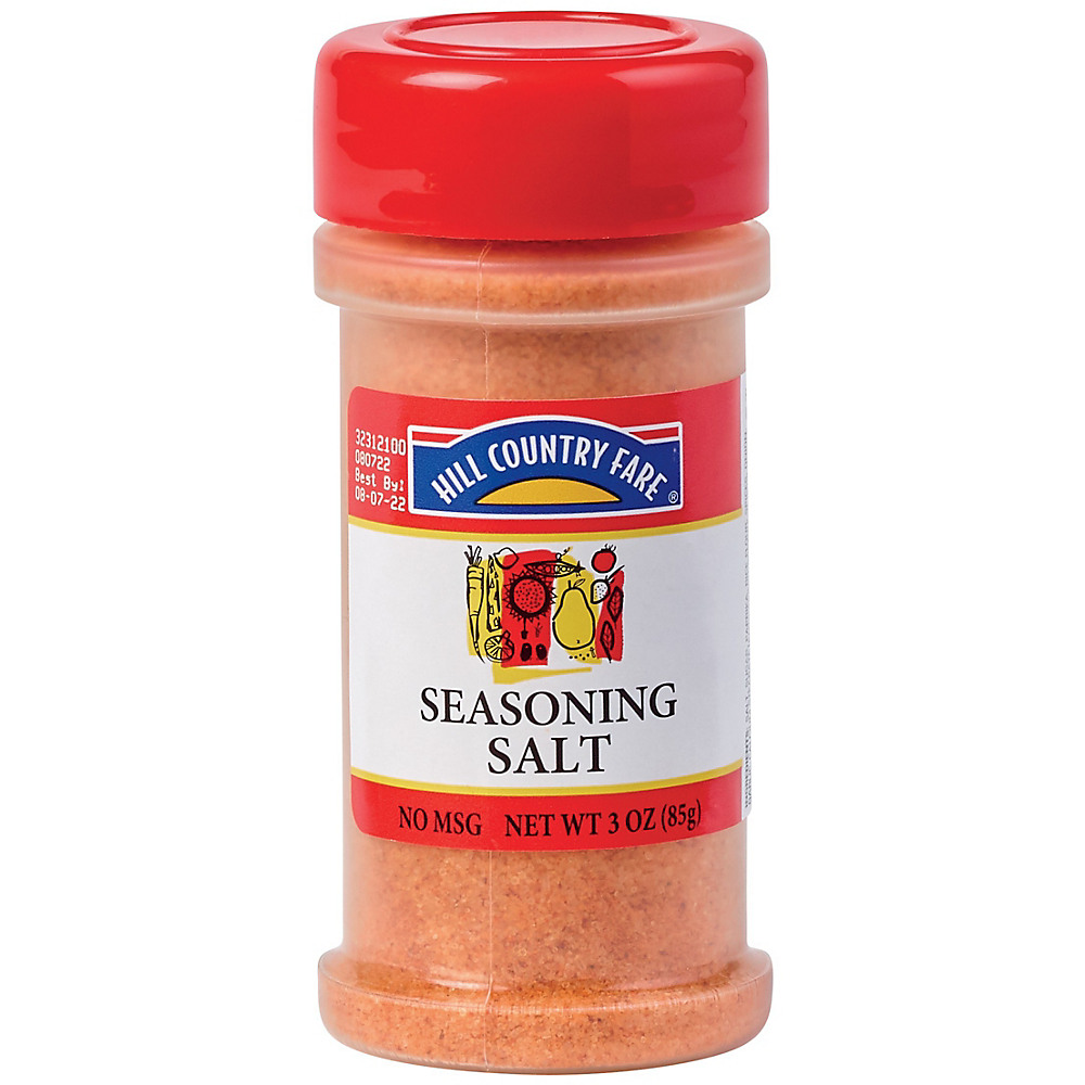 Calories in Hill Country Fare Seasoning Salt, 3 oz