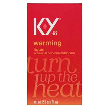 K-Y Warming Liquid Lubricant, 2.5 oz