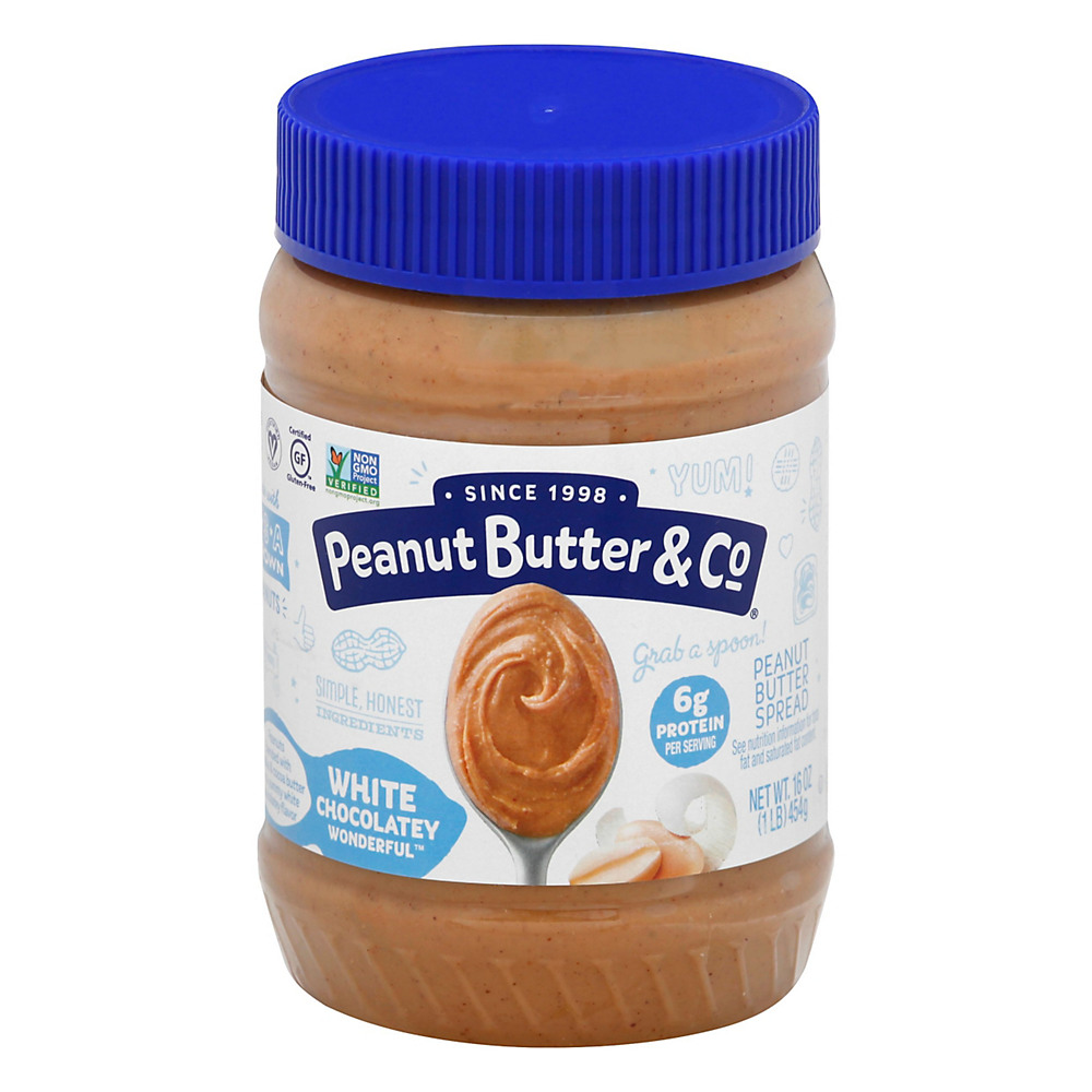 Calories in Peanut Butter & Co. White Chocolate Wonderful Peanut Butter, 16 oz