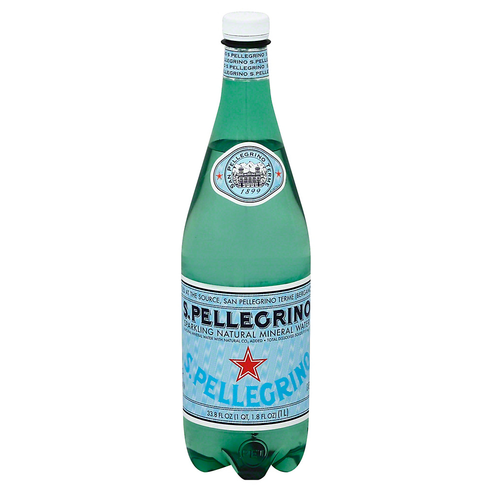 Calories in San Pellegrino Mineral Sparkling Water, 1 L