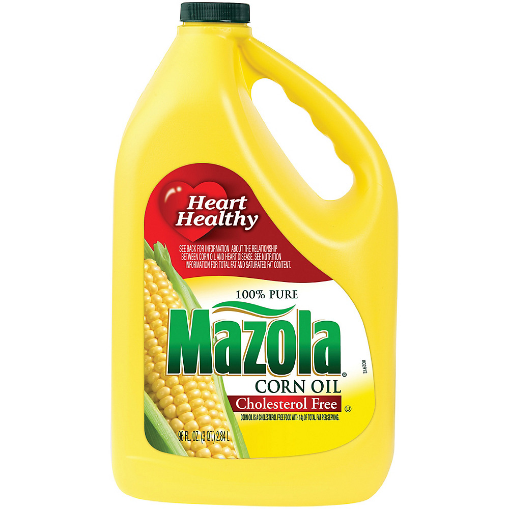 Calories in Mazola 100% Pure Corn Oil, 96 oz