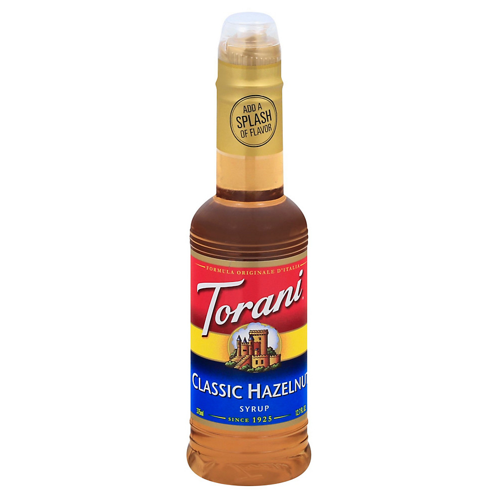 Calories in Torani Classic Hazelnut Flavoring Syrup, 12.7 oz