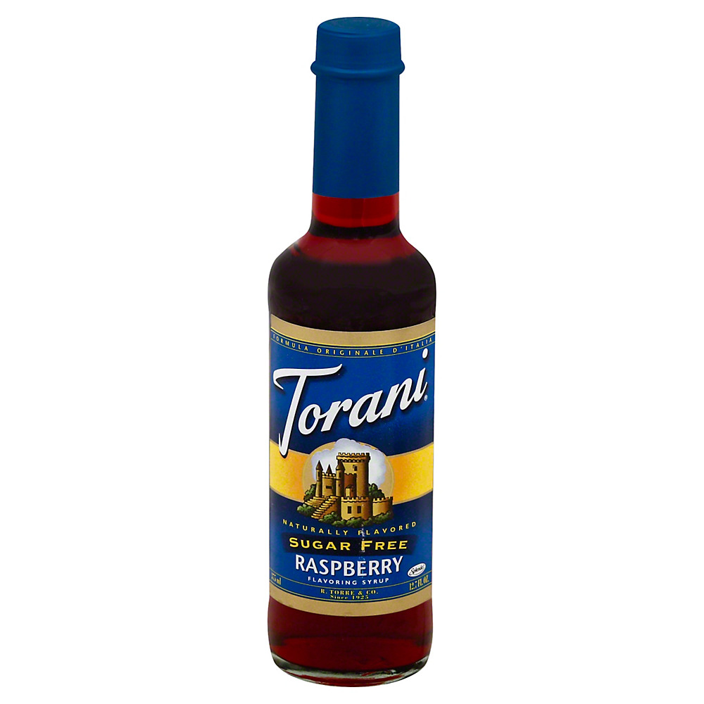 Calories in Torani Sugar Free Raspberry Flavoring Syrup, 12.7 oz