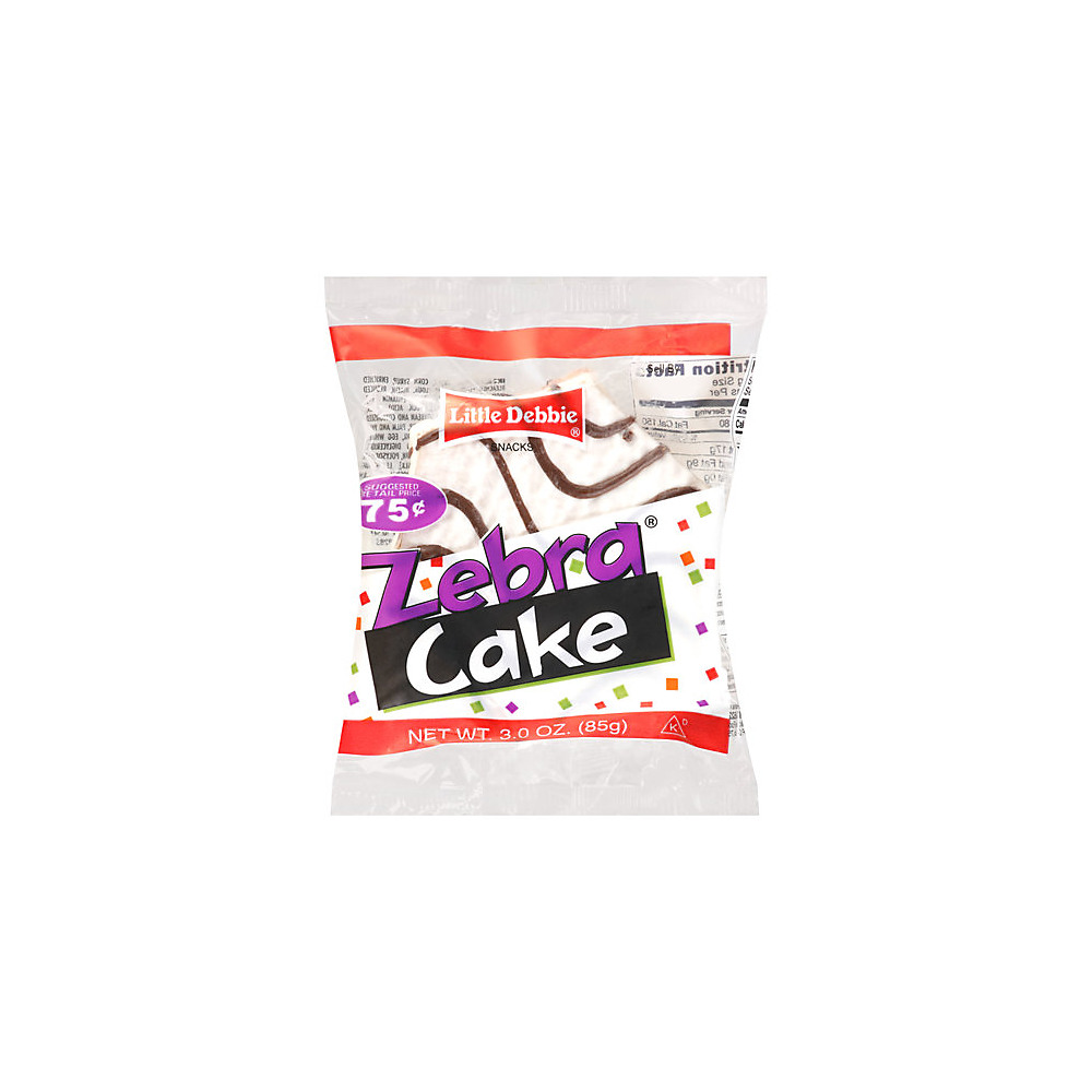 Calories in Little Debbie Zebra Cake, 3 oz