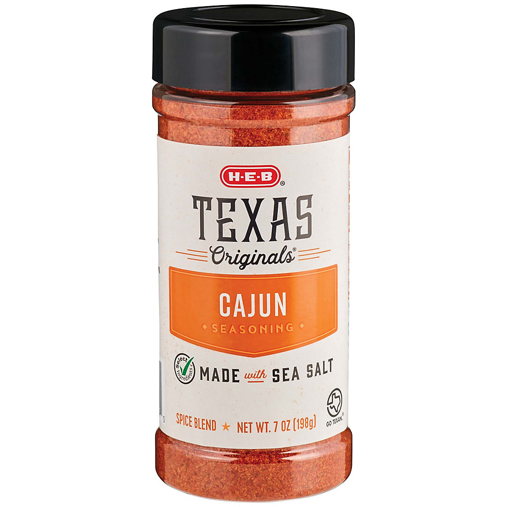 Calories in H-E-B Select Ingredients Texas Originals Cajun Seasoning Spice Blend, 7 oz