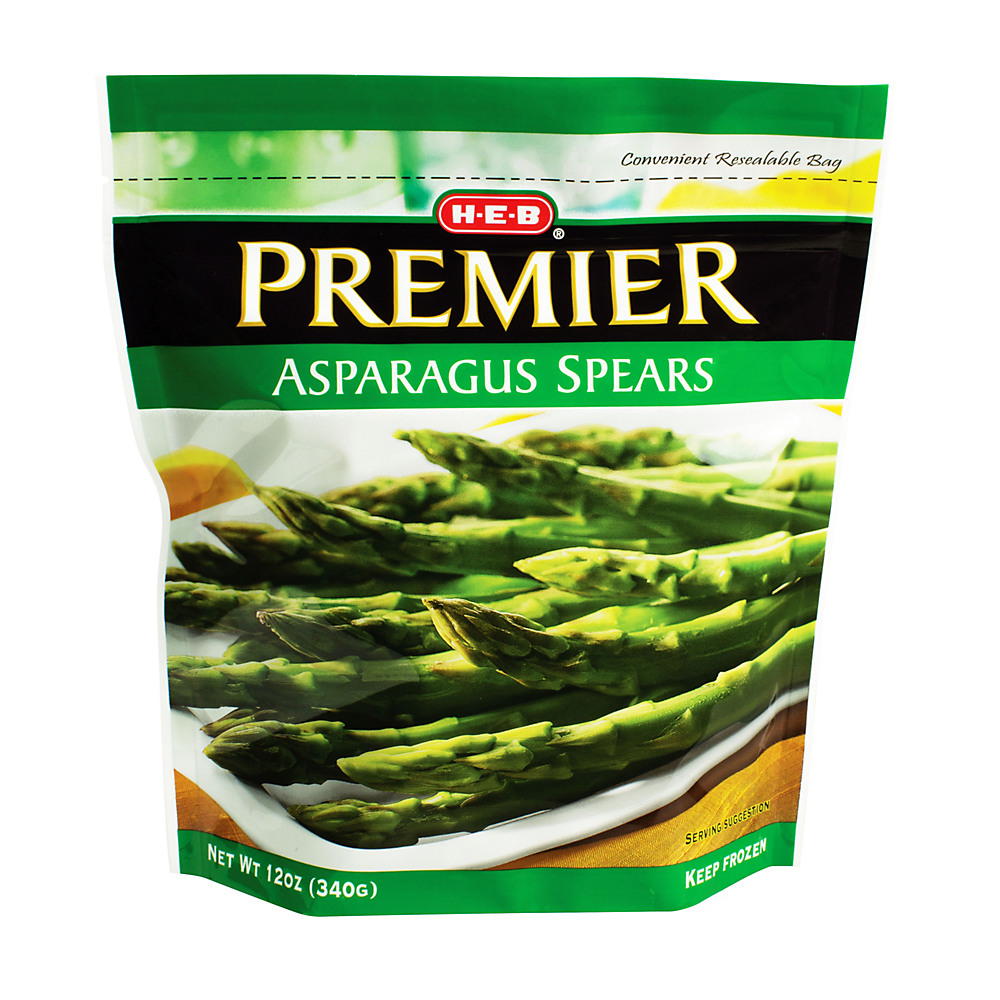 Calories in H-E-B Premier Asparagus Spears, 12 oz