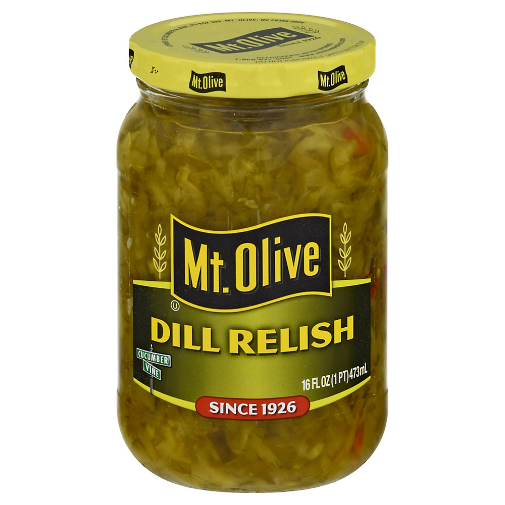 Calories in Mt. Olive Dill Relish, 16 oz